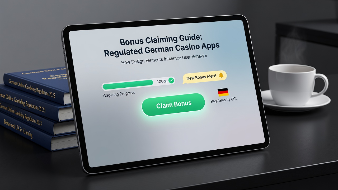Detailansicht einer mobilen Casino-App mit Fortschrittsanzeige und Bonus-Benachrichtigungen