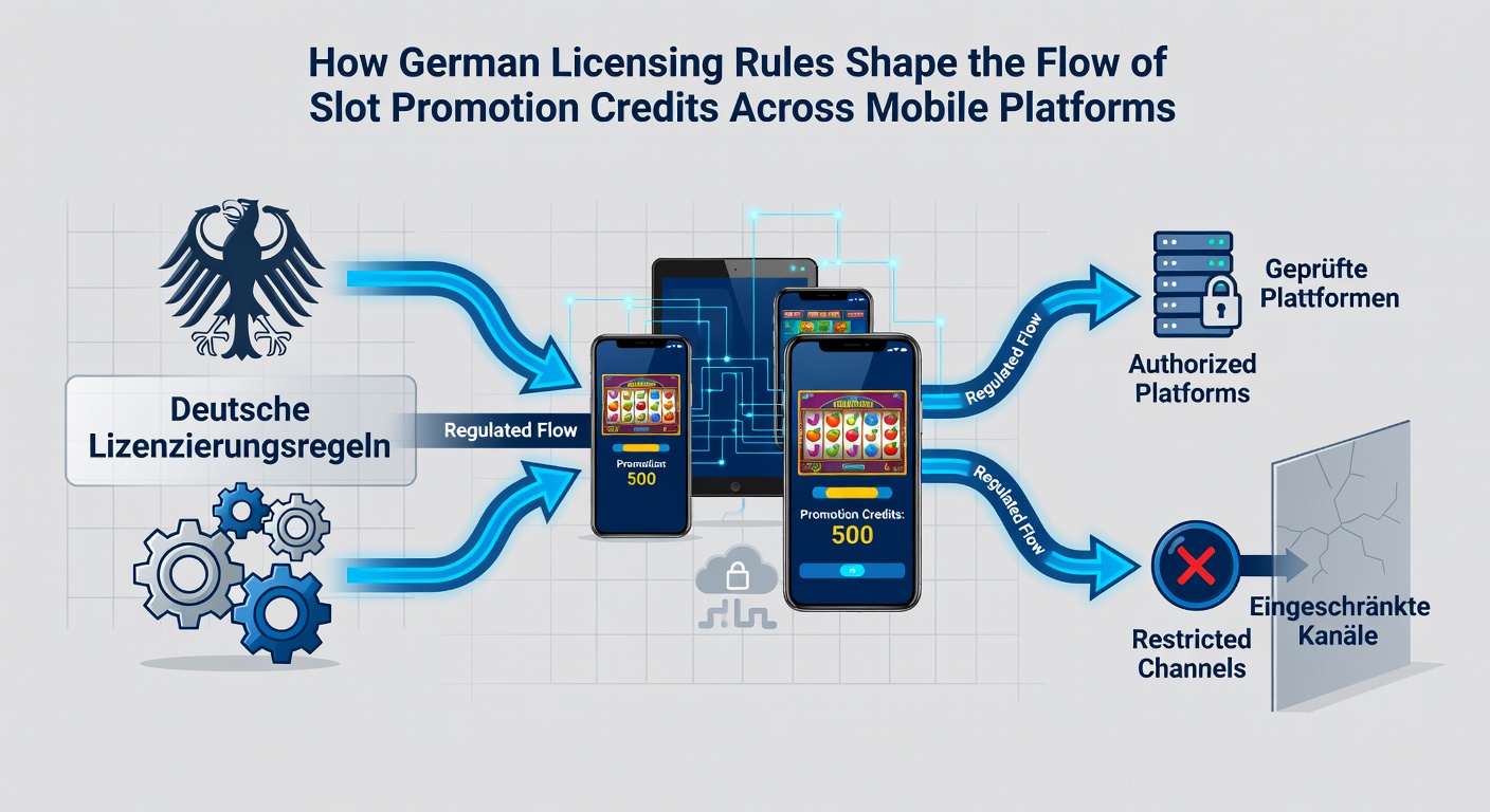 Darstellung des Datenflusses bei lizenzierten mobilen Slot-Promotions unter deutschen Vorschriften
