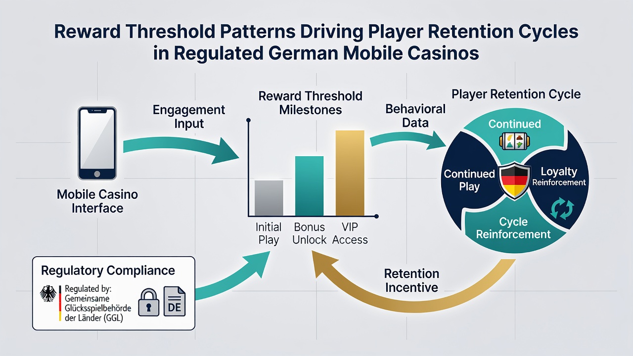 Analyse von Spielerretentionszyklen und Belohnungsschwellen in regulierten mobilen Casinos