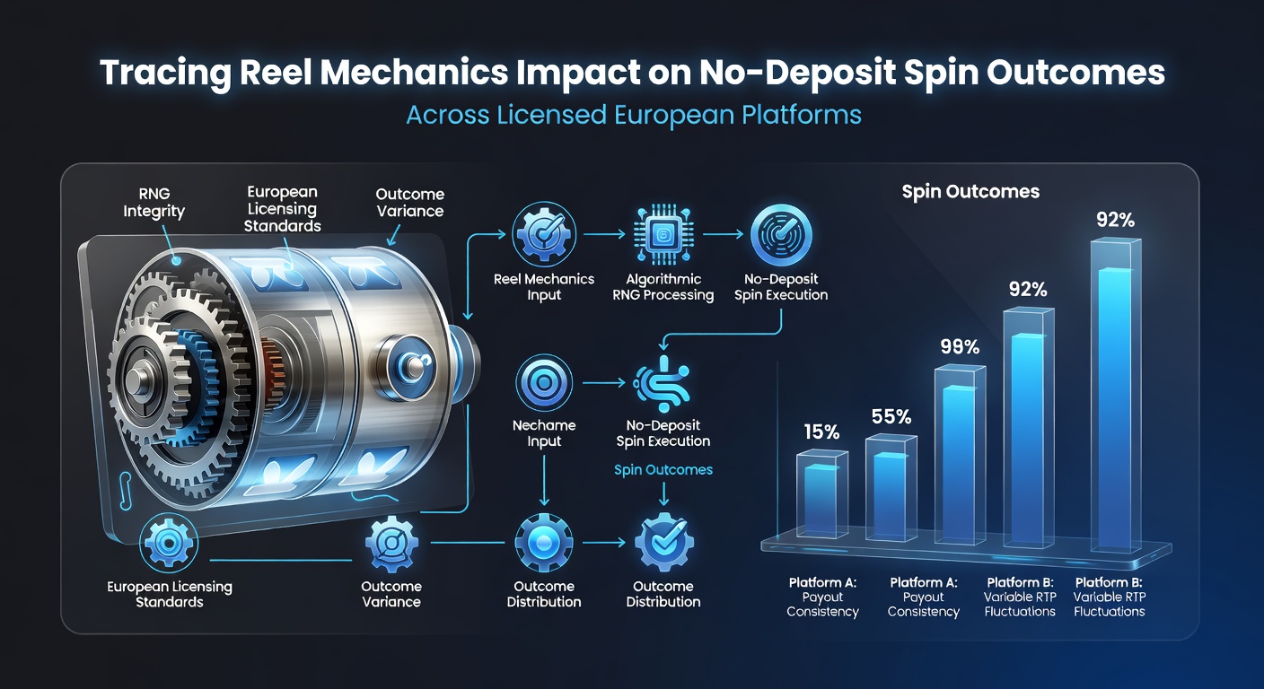 Darstellung von Slot-Reel-Mechaniken und deren Einfluss auf Spin-Ergebnisse in europäischen Casinos