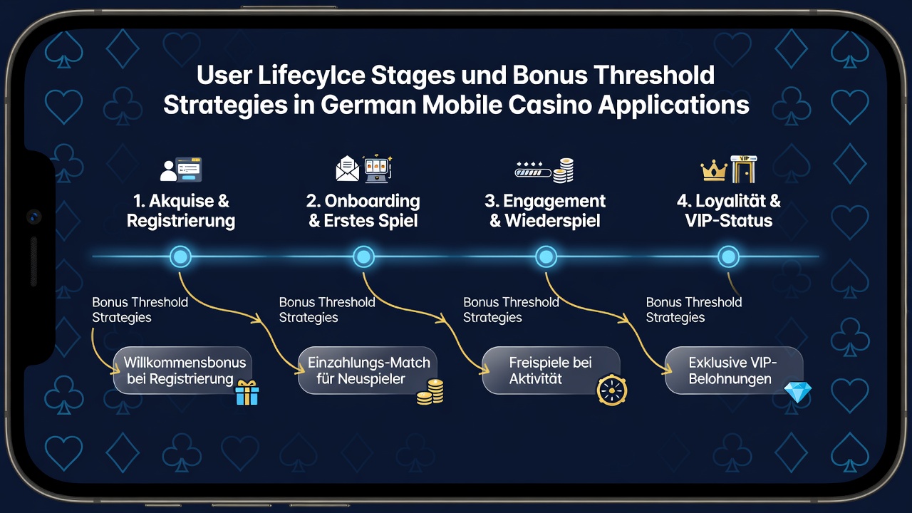 Grafik zu Bonus-Schwellenwerten und Nutzerbindung in mobilen deutschen Casino-Apps