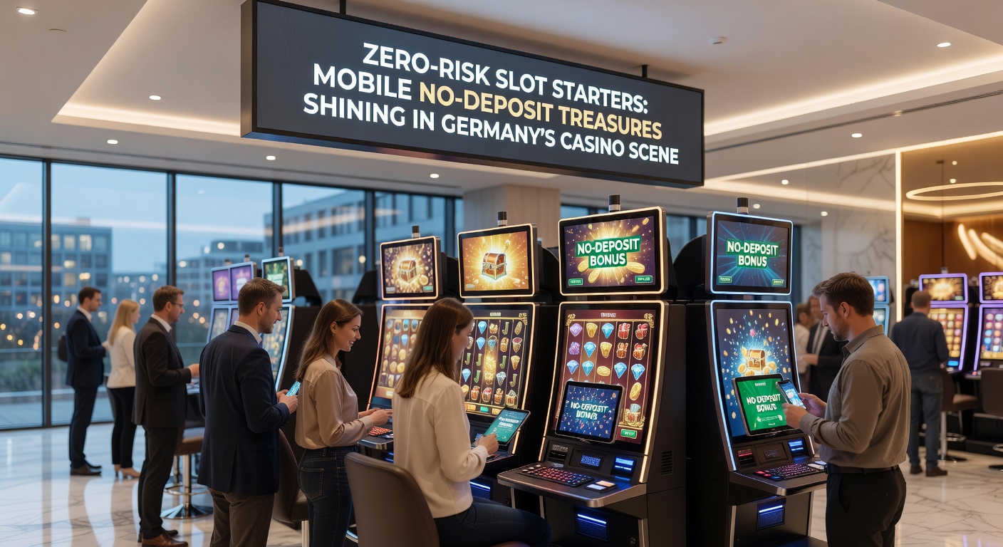 Vergleichstabelle mit mobilen No-Deposit-Boni führender deutscher Casinos, inklusive Freispielen und Umsatzbedingungen